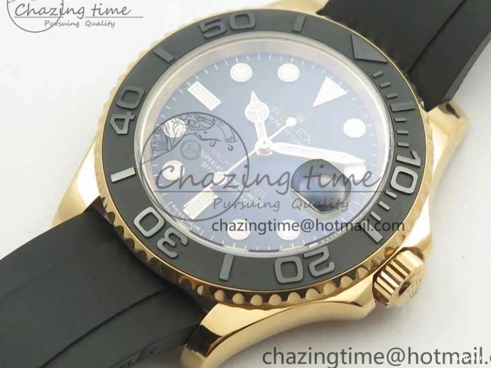 ARF Rubber Yacht-Master 116655 Ceramic 1:1 SH3135 On Edition Bezel Strap Oysterflex Best 0520
